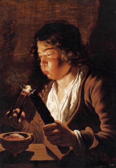 Jan lievens Fire and Childhood China oil painting art